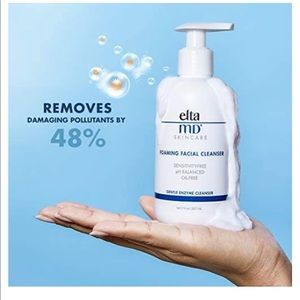 BN EltaMD Foaming Facial Cleanser, Gentle Oil free Face Wash & Makeup Remover